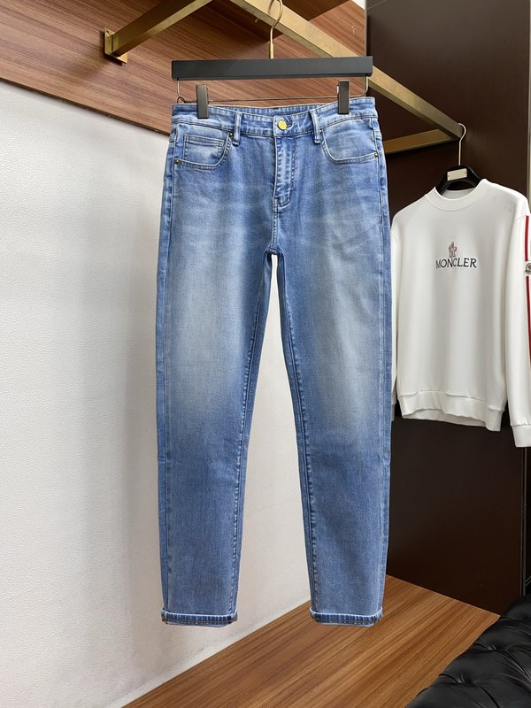 루이비통 남성 슬림 스트레이트 진 001-216495