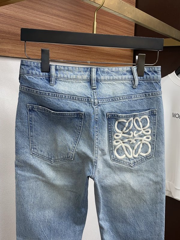 루이비통 봄여름 슬림 스트레이트 진 001-216496