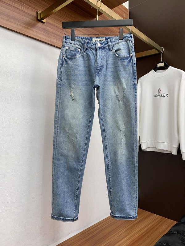 루이비통 봄여름 슬림 스트레이트 진 001-216496