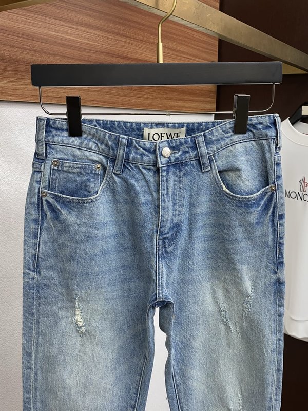 루이비통 봄여름 슬림 스트레이트 진 001-216496
