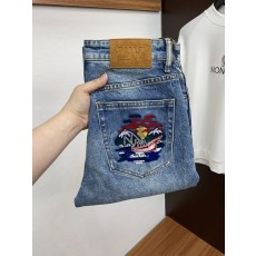 루이비통 남성 슬림 스트레이트 진 001-216497