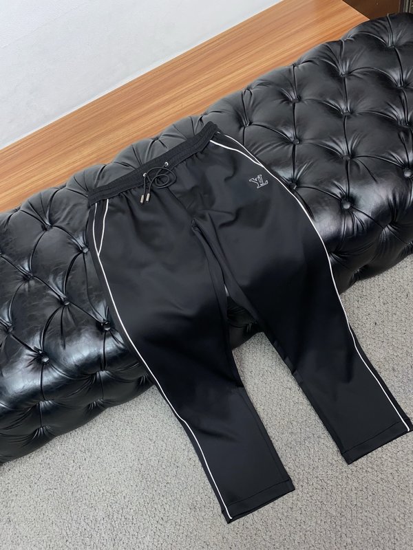 루이비통 남성 워싱 데님 캐주얼 팬츠 001-216505