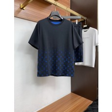루이비통 그라데이션 번아웃 반팔 세트 001-216511