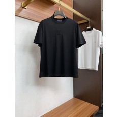 루이비통 남성 머서라이즈드 코튼 반팔 티셔츠 001-216512