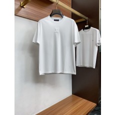 루이비통 남성 머서라이즈드 코튼 반팔 티셔츠 001-216514