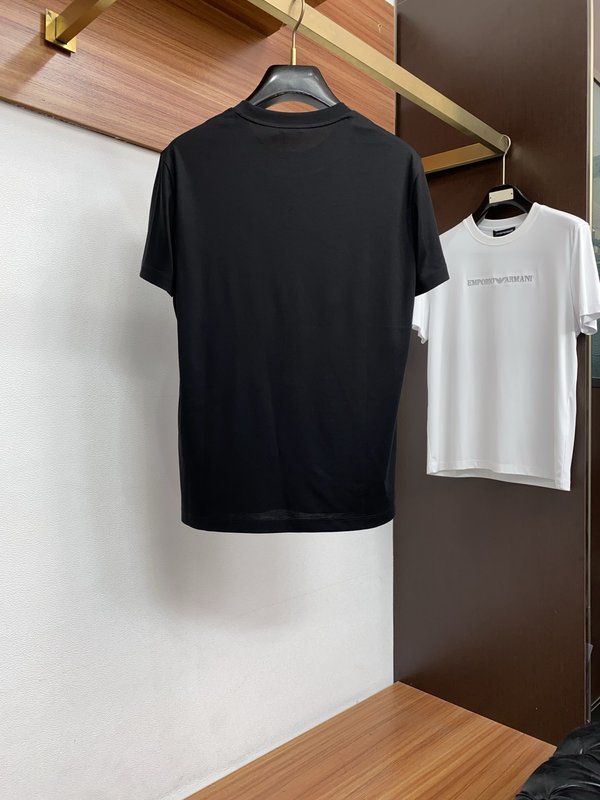 루이비통 남성 머서라이즈드 코튼 반팔 티셔츠 001-216527