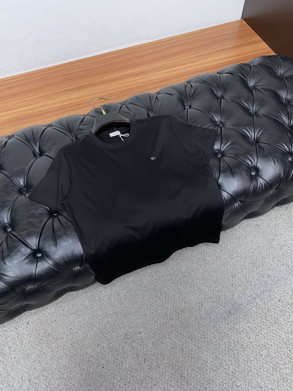 루이비통 남성 머서라이즈드 코튼 반팔 티셔츠 001-216527