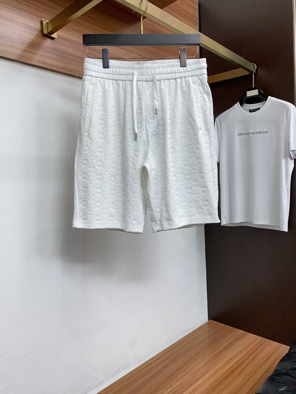 루이비통 봄여름 풀패턴 반팔 세트 001-216534