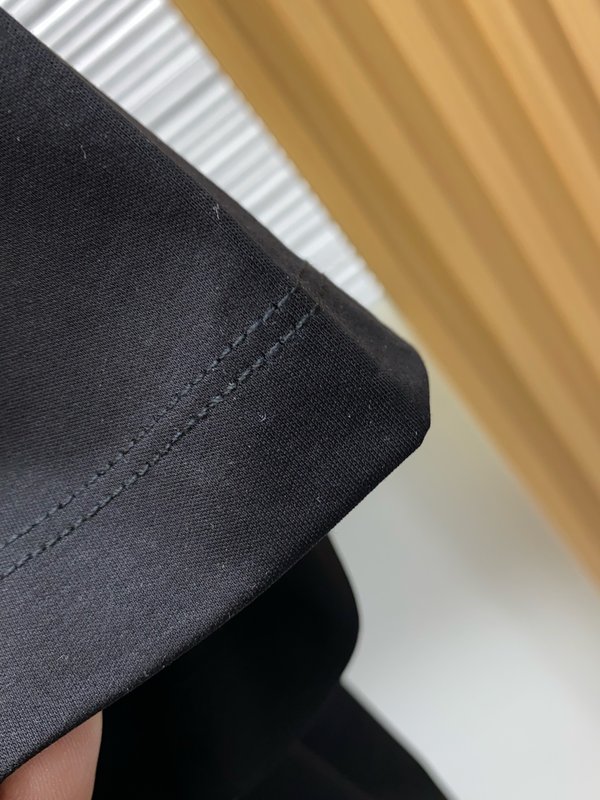 루이비통 남성 머서라이즈드 코튼 반팔 티셔츠 001-216544