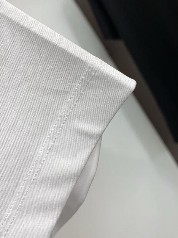 루이비통 남성 머서라이즈드 코튼 반팔 티셔츠 001-216551