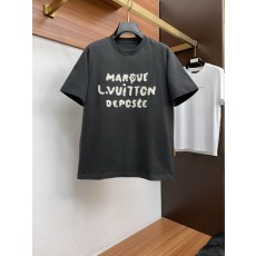 루이비통 남성 패션 캐주얼 반팔 티셔츠 001-216561