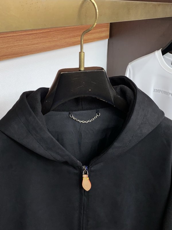 루이비통 컬러 블록 스트라이프 지퍼 자켓 001-216566