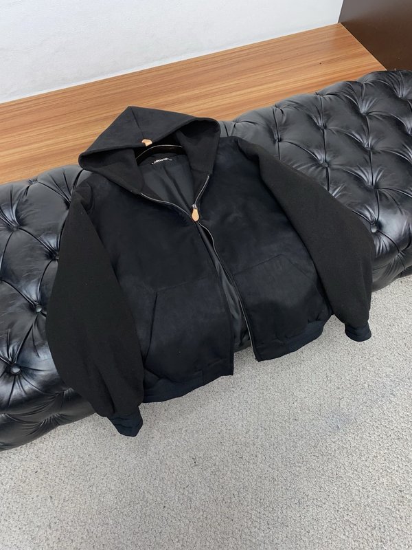 루이비통 컬러 블록 스트라이프 지퍼 자켓 001-216566