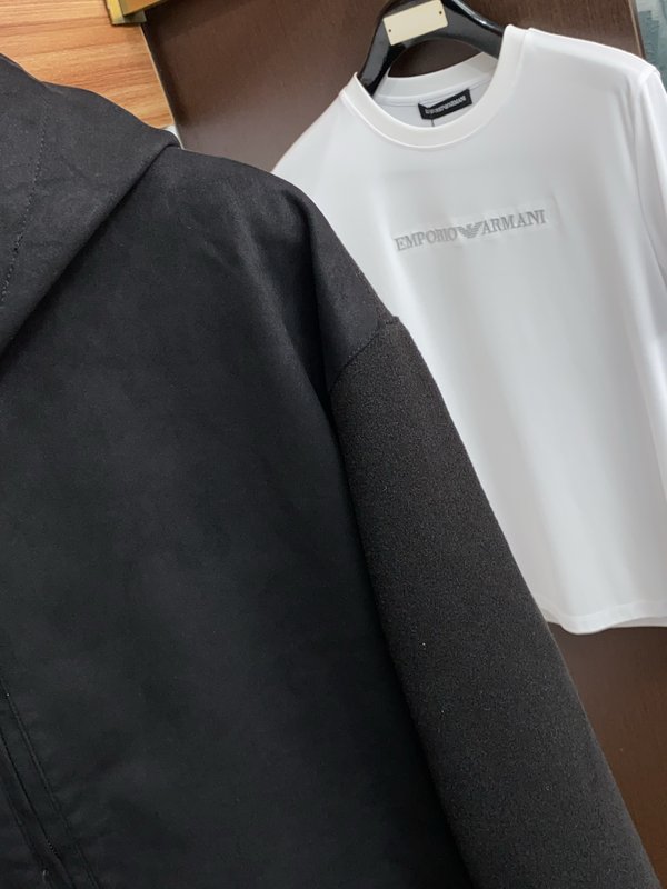 루이비통 컬러 블록 스트라이프 지퍼 자켓 001-216566