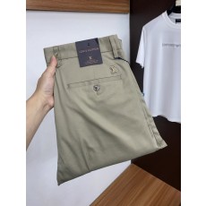 루이비통 남성 워싱 데님 캐주얼 정장 바지 001-216572