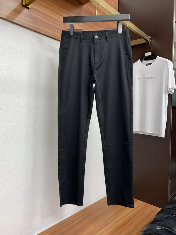 루이비통 남성 워싱 데님 캐주얼 정장 바지 001-216578