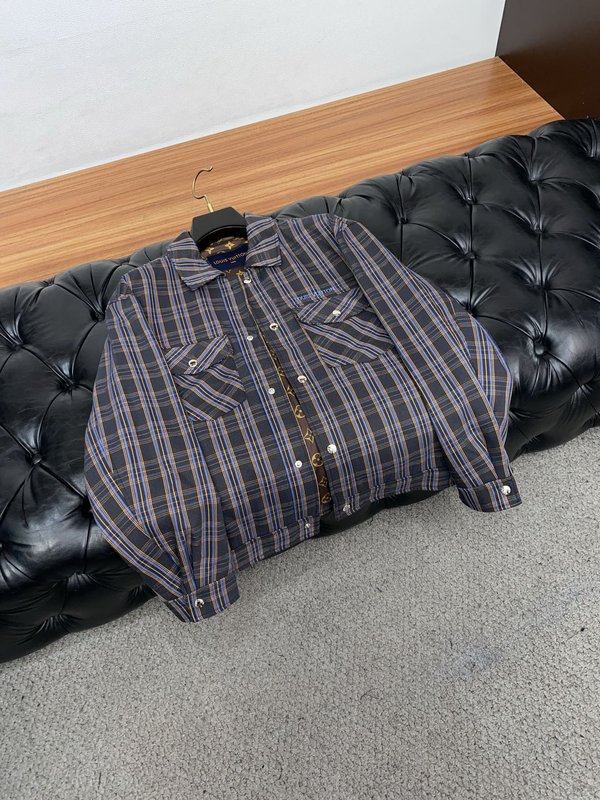 루이비통 남성 캐주얼 턱다운 재킷 아우터 001-216586