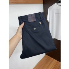 루이비통 남성 워싱 데님 캐주얼 정장 바지 001-216589