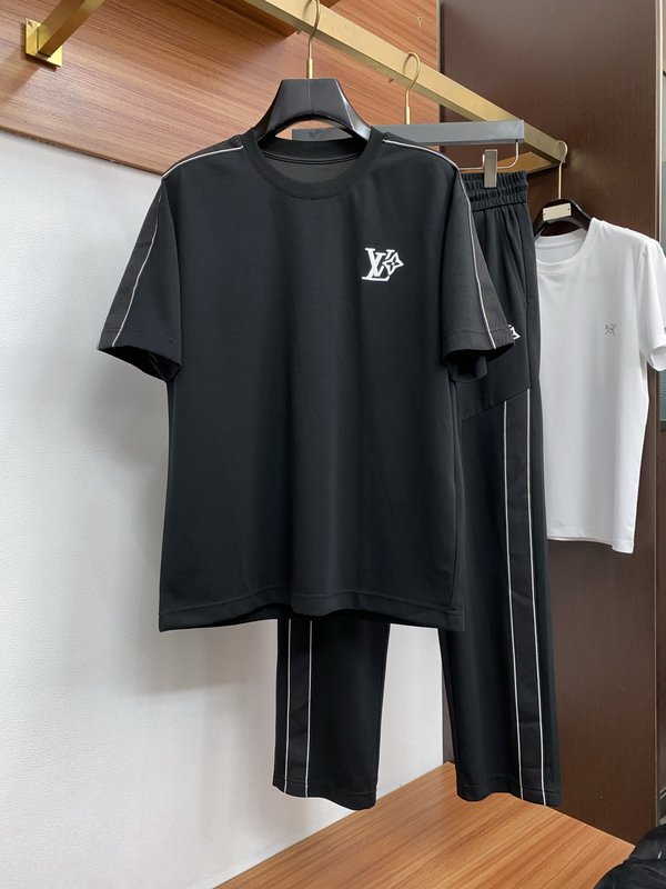 루이비통 남성 반팔 긴바지 세트 001-216593