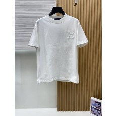 루이비통 남성 패션 캐주얼 반팔 티셔츠 001-216602