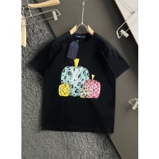 루이비통 남성 심플 반팔 티셔츠 001-216651