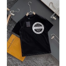 루이비통 남성 심플 반팔 티셔츠 001-216664