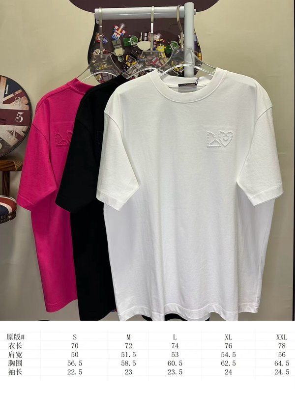 루이비통 남성 라운드넥 반팔 티셔츠 001-216705