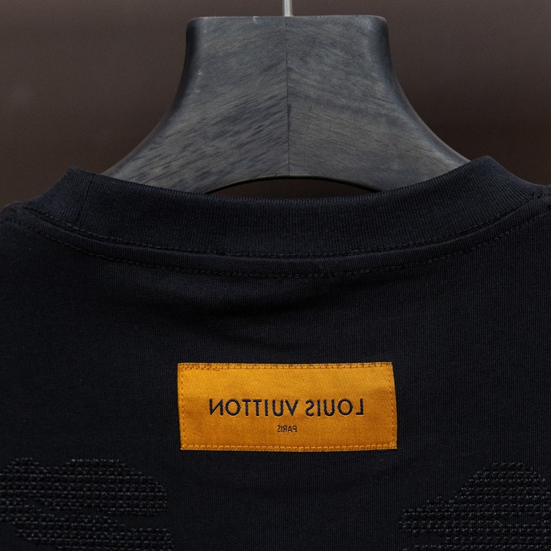 루이비통 라운드넥 반팔 티셔츠 루즈핏 유니섹스 001-216730