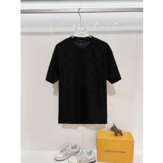 루이비통 남성 올오버 모노그램 라운드넥 반팔 티셔츠 001-216774