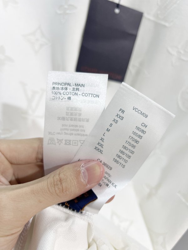 루이비통 남성 올오버 프린트 라운드넥 반팔 티셔츠 001-216786