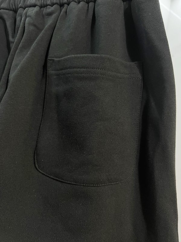 루이비통 클래식 블루 자수 캐주얼 반바지 001-216793