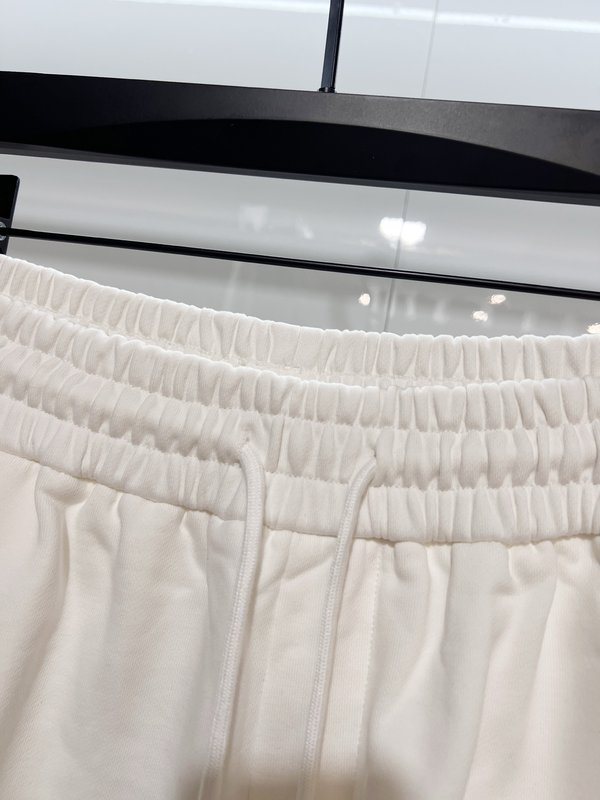 루이비통 클래식 블루 자수 캐주얼 반바지 001-216794