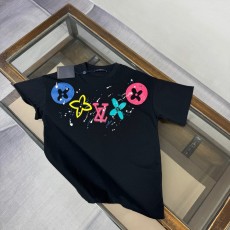 루이비통 클래식 프린팅 반팔 티셔츠 001-216845