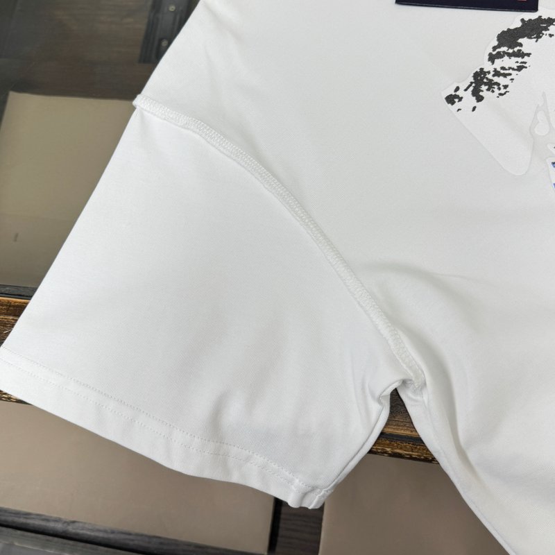 루이비통 라운드넥 반팔 티셔츠 유니섹스 001-216860