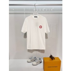 루이비통 면 라운드넥 반팔 티셔츠 001-216888