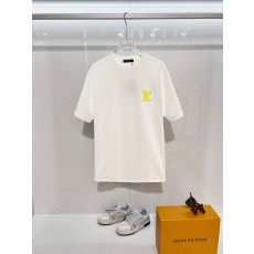 루이비통 면 라운드넥 반팔 티셔츠 001-216889