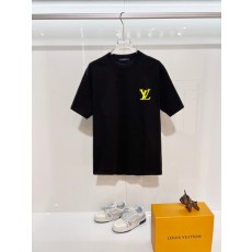 루이비통 면 라운드넥 반팔 티셔츠 001-216898