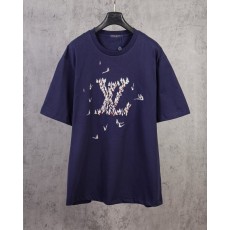 루이비통 학 자수 반팔 티셔츠 001-216937