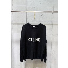 셀린 패치 라운드 니트 001-216971