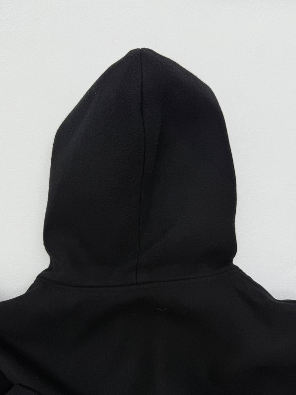셀린 타월 자수 가죽 패치 후드 자켓 001-217044