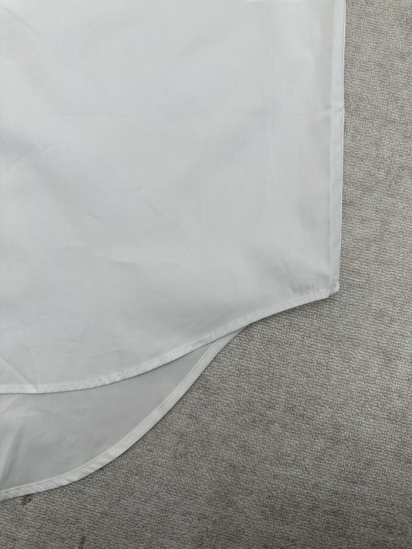 셀린 화이트 자수 포켓 셔츠 001-217067