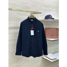 셀린 로고 자수 코듀로이 셔츠 001-217100
