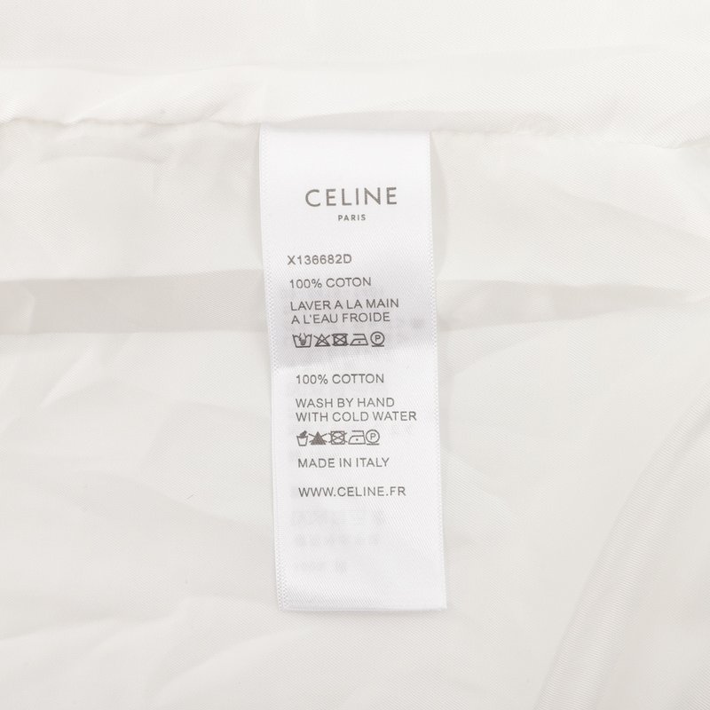 셀린 사이드 스트라이프 직물 지퍼 자켓 001-217189