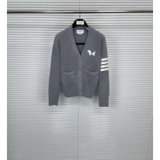 톰브라운 강아지 자수 스트라이프 가디건 001-217198