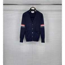 톰브라운 듀얼 스트라이프 울 니트 카디건 001-217209