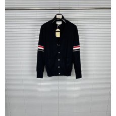 톰브라운 양팔 스트라이프 니트 카디건 001-217210
