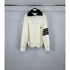 톰브라운 포스트라이프 강아지 자수 지퍼 카디건 001-217227