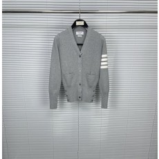 톰브라운 시그니처 4 바라인 면 카디건 001-217258