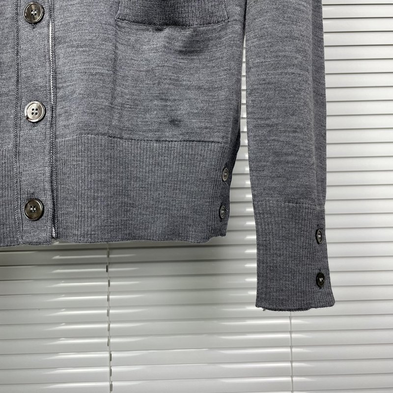 톰브라운 메리노 울 4 바 카디건 001-217291
