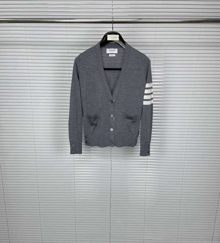 톰브라운 메리노 울 4 바 카디건 001-217291